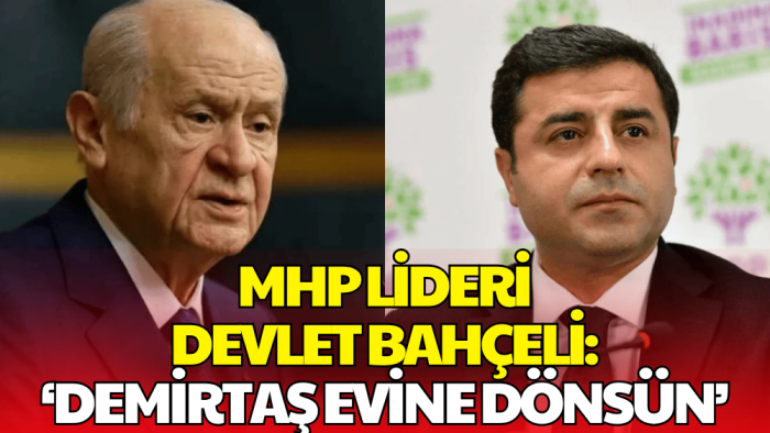 Bahçeli'den Çerçeve Yasa Sonrası Dikkat Çeken Açıklamalar! Demirtaş Sözleri Gündem Oldu
